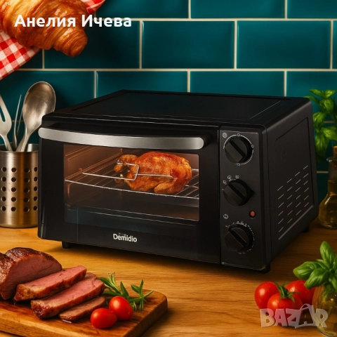 Фурна Domediа 20л, снимка 3 - Печки, фурни - 51661155