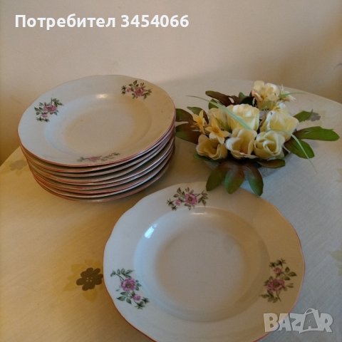 Чинии български порцелан. 