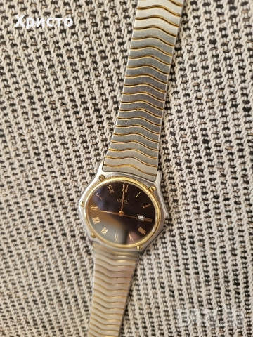 24k Ebel Sport Classic 35 mm със злато мъжки часовник за ремонт , снимка 11 - Мъжки - 40498904