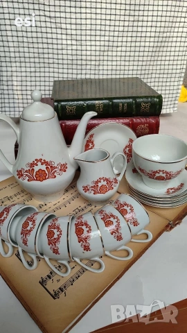 Сервиз за кафе , снимка 2 - Други ценни предмети - 53159272