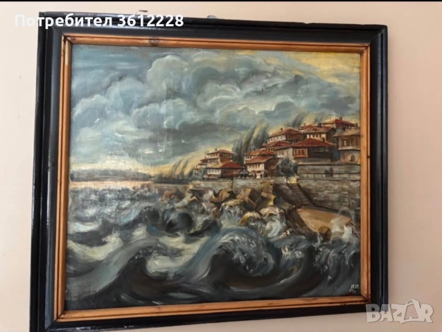 Картина на стар Несебър