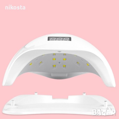 Елегантна и компактна UV LED лампа за нокти , снимка 4 - Продукти за маникюр - 44071247