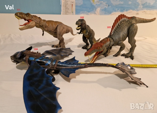 Фигурки на дракони „How To Train Your Dragon“ и Динозаври, снимка 2 - Фигурки - 50407656