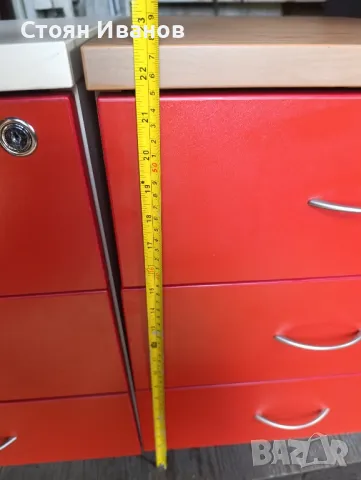 Шкафче за бюро-контейнер с чекмеджета , снимка 2 - Шкафове - 49349114