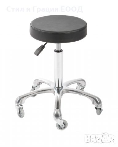 Козметичен/фризьорски стол -табуретка Ivvy 53/73 см, снимка 1