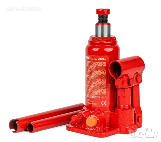 Крик за кола, 2 Тона, Универсален хидравличен крик, снимка 2 - Аксесоари и консумативи - 35348338