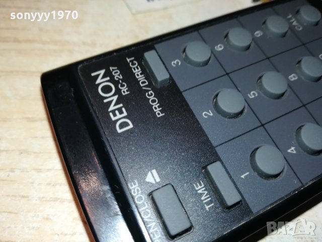denon rc-207 cd remote control-внос swiss 1411211601, снимка 12 - Други - 34801483