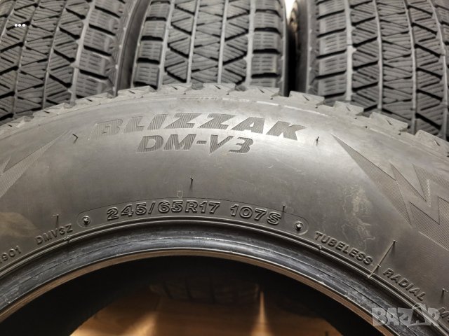 245/65/17 Bridgestone 2022 г. / джип зимни гуми , снимка 9 - Гуми и джанти - 43773814
