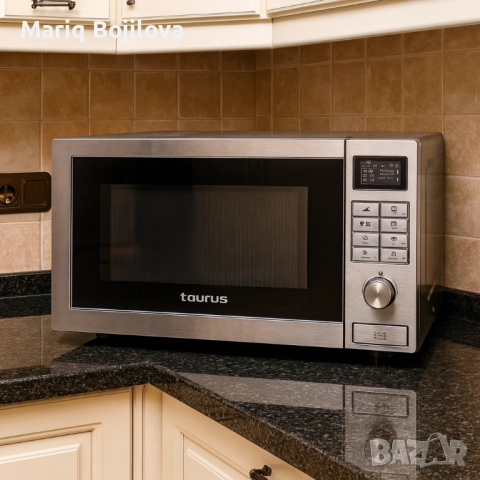 Микровълнова фурна за вграждане TAURUS ELBRUS, снимка 3 - Микровълнови - 51519825