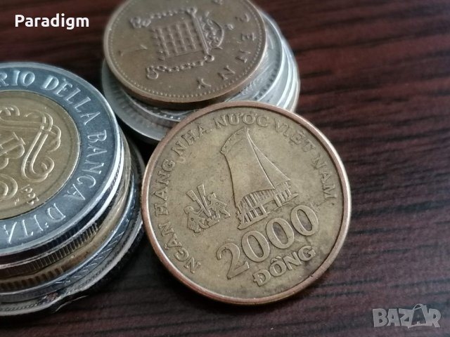 Mонета - Виетнам - 2000 донги | 2003г., снимка 1 - Нумизматика и бонистика - 35609804