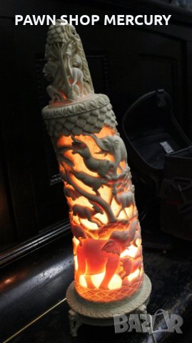 Продавам уникална лампа от Индия, снимка 3 - Антикварни и старинни предмети - 27756059