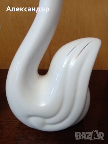 Порцеланова фигура на лебеди, снимка 6 - Антикварни и старинни предмети - 43886989