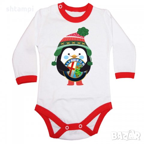 Бебешко боди ALFA ROMEO CHRISTMAS , снимка 4 - Бодита за бебе - 33225465