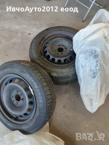 Джанти метални 14 fiat panda с летни гуми 