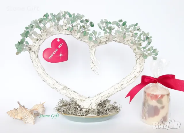 Дръвче Полускъпоценни Камъни, Подарък Момиче, Подарък Камъни, Подарък Жена, Рожде ден, снимка 5 - Други - 35683010