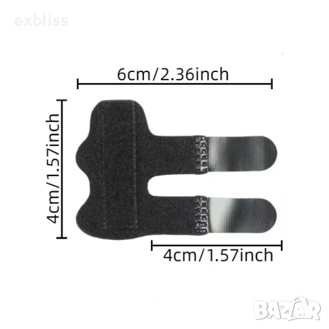 Ортеза за изправяне, болка и възпаление на пръстите 2бр., снимка 2 - Корсети, колани и коректори - 53397500