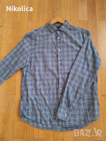 Мъжки ризи Armani jeans, размер XXL  и 3XL. Оригинални!, снимка 8 - Ризи - 50456883