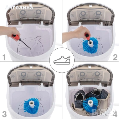 Мини пералня Termomax MWM3300W, снимка 10 - Перални - 52927622