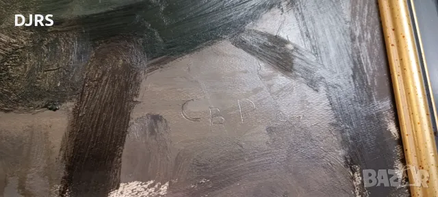 Голяма картина на Светлин Русев, ръчно подписана, снимка 10 - Картини - 47786685