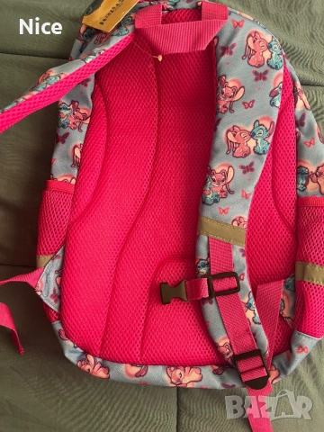 Детска/ ученическа раница “Lilo&Stithc” Италия , снимка 3 - Раници - 53162604