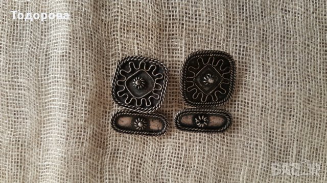 Старинни филигранни ботунели, снимка 2 - Антикварни и старинни предмети - 28271698