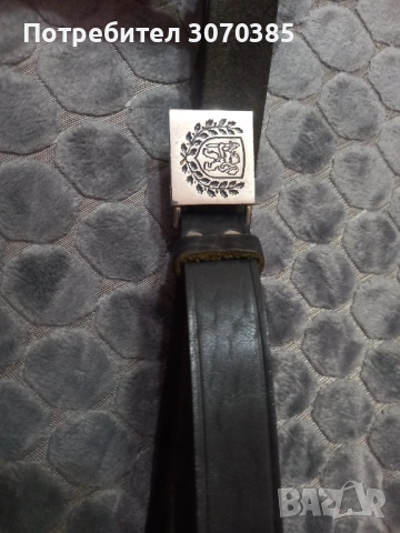 Полицейски кожен колан, снимка 2 - Колани - 52408090