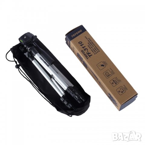 Статив-трипод 3110 за видео/фото техника или смартфон - 1 метър, снимка 3 - Чанти, стативи, аксесоари - 33404868