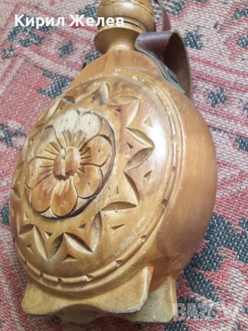 Стара дървена бъклица 53673, снимка 10 - Антикварни и старинни предмети - 53391006