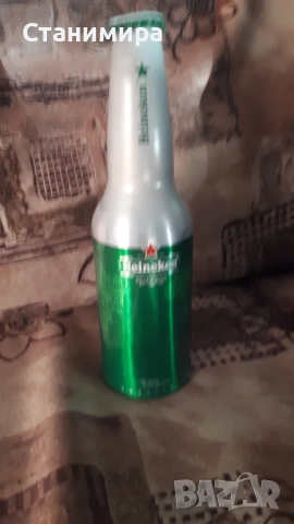 метални бутилки Хайнекен - празни, снимка 2 - Други - 53142276