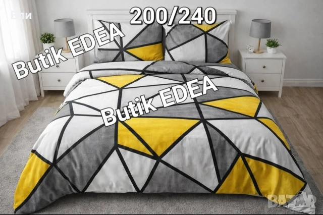 Комплекти чаршаф и 2бр калъфки от РАНФОРС , снимка 4 - Спално бельо - 53397442