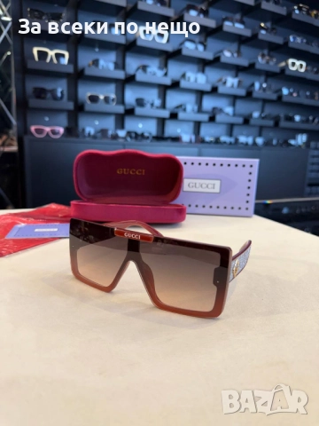Gucci Слънчеви Очила С UV400 Защита - Налични Различни Цветове Код SK296, снимка 5 - Слънчеви и диоптрични очила - 52598475