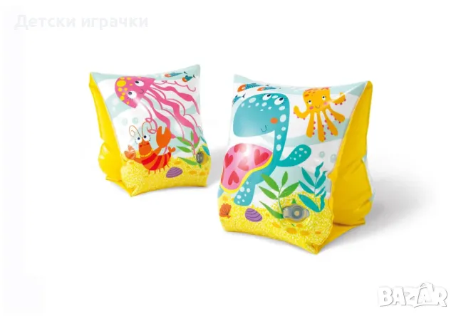Детски Надуваеми раменки Under the Sea Intex, 23х15см, 0.20 мм винил, морски животни, снимка 2 - Надуваеми играчки - 49981118