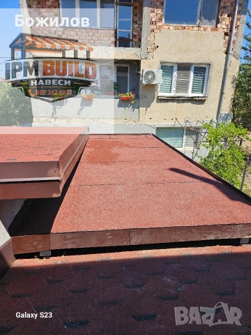 Метални навеси за покриване на тераси, гаражи, входни козирки, термопанели, покривало за коли , снимка 13 - Монтажи - 46826803