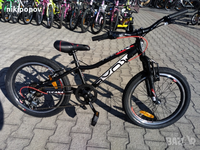 BYOX Велосипед 20" TUCANA черен, снимка 2 - Велосипеди - 53560220
