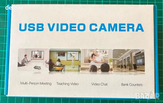 Уеб камера за компютър с микрофон и статив, 1080P FHD, снимка 9 - Други - 43937774