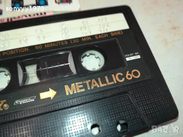 SONY METALLIC 60-TAPE MADE IN JAPAN 1512241142, снимка 10 - Аудио касети - 48353053