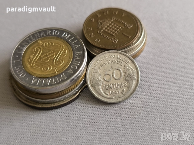 Mонета - Франция - 50 сентима | 1941г.