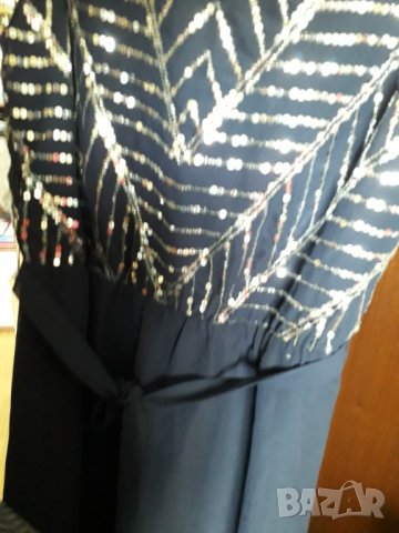 Дамска официална рокля без ръкав с пайети, снимка 6 - Рокли - 28904673