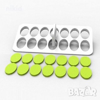 кръгчета кръгове кръг резец пластмасова форма фондан тесто