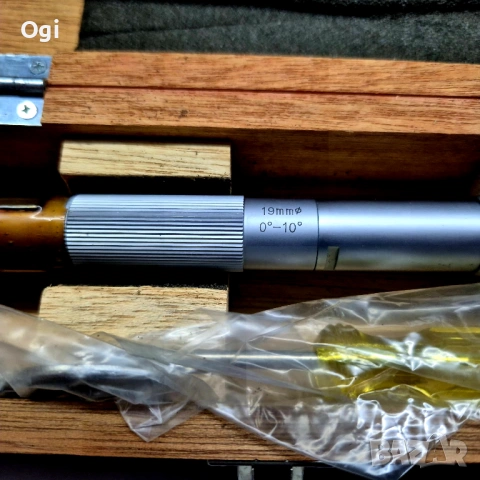 Микрометър вътромер триточков MITUTOYO , снимка 2 - Шублери - 53508013