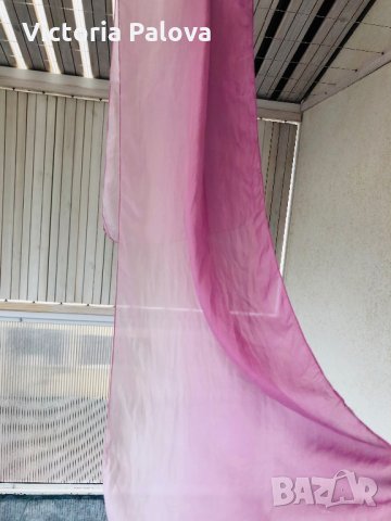 Копринен шал 156см на 37см