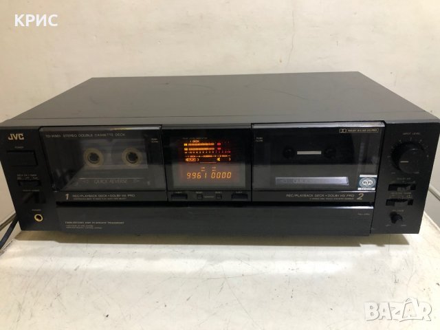 JVC TD-W901 / HIGH END Stereo Dual Cassette deck, снимка 2 - Декове - 28424878