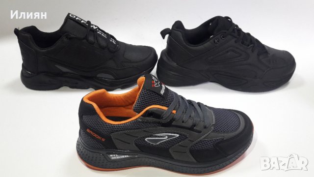 Мъжки маратонки модели 116438 черни, снимка 3 - Спортни обувки - 32312987