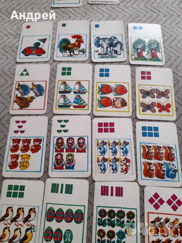 Стари детски карти за игра #7, снимка 5 - Антикварни и старинни предмети - 33641562