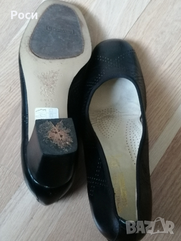 Италиански кожени обувки 39н , снимка 6 - Дамски обувки на ток - 44925930