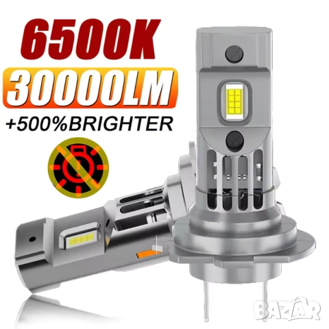 Автомобилни LED крушки H7 CANBUS / 2 броя