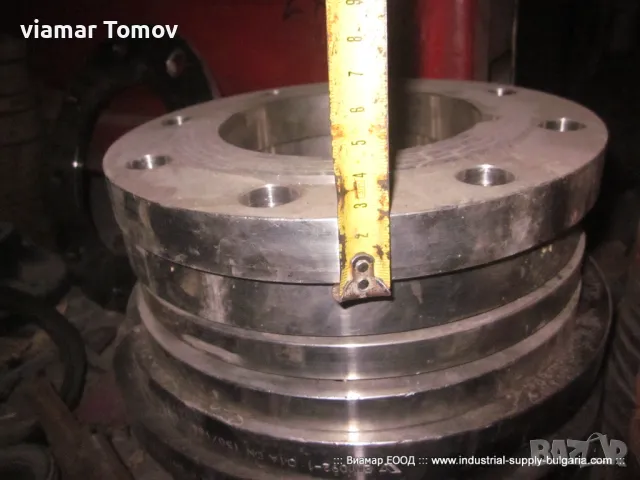 фланци 125х16, снимка 2 - Други машини и части - 49407353