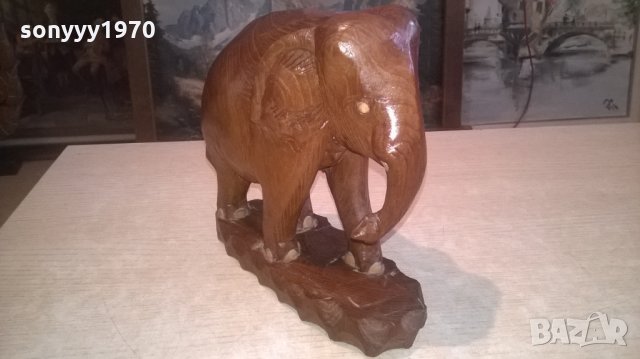 ГОЛЯМ МАСИВЕН СЛОН-ВНОС ШВЕИЦАРИЯ, снимка 6 - Антикварни и старинни предмети - 27409753