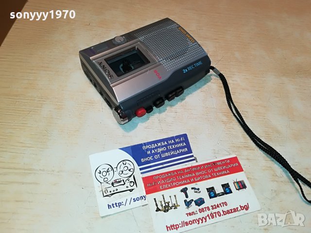 sony tcm-200dv cassette corder-germany 1407211056, снимка 8 - Радиокасетофони, транзистори - 33515059