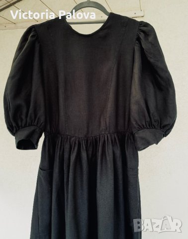 Скъпа рокля “TIFFANY” 100% лен, снимка 13 - Рокли - 40462777